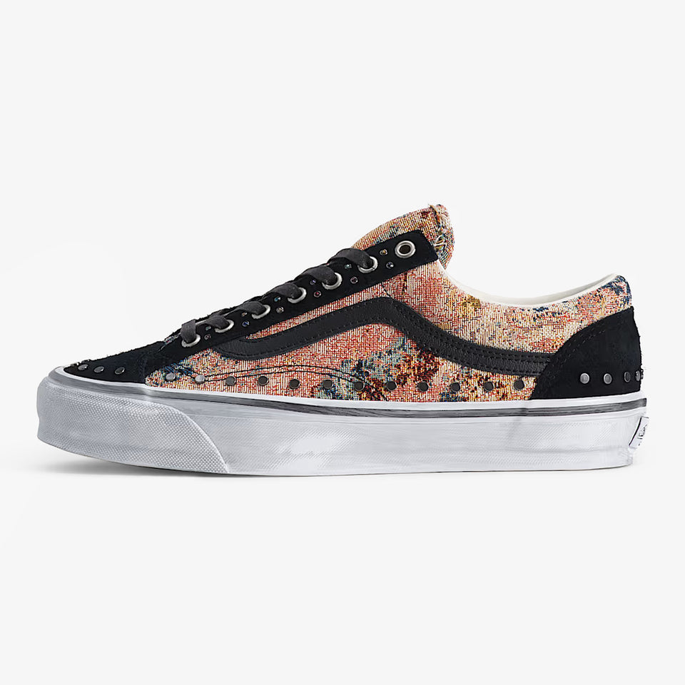 LX Old Skool Floral Rivet Black