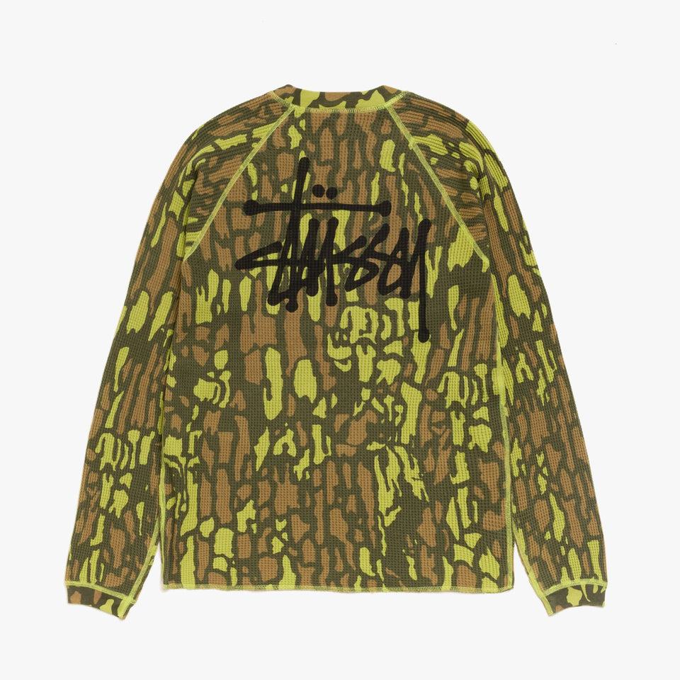 Raglan Thermal Tree Bark Camo