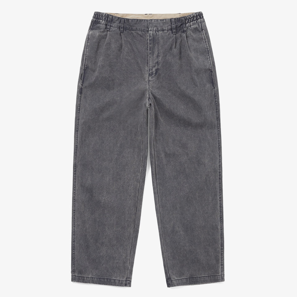 Double Pleated Pants Navy