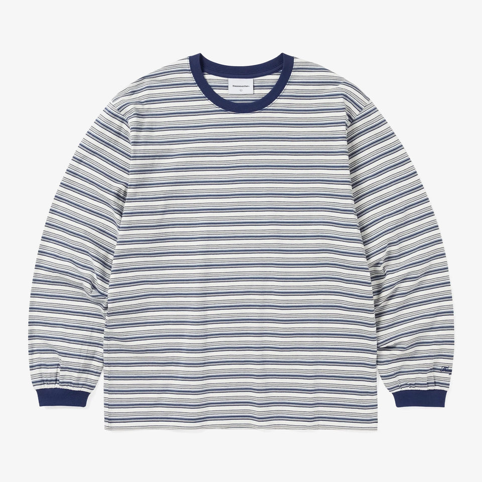Striped LS Tee Ivory
