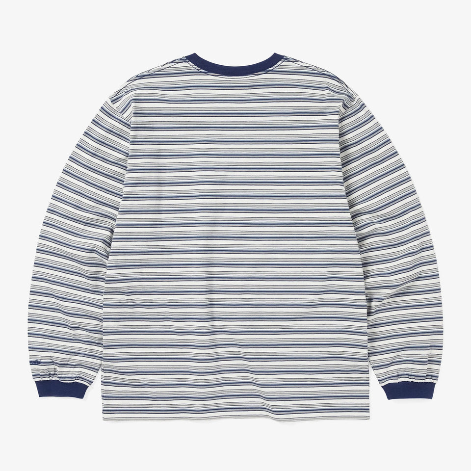 Striped LS Tee Ivory