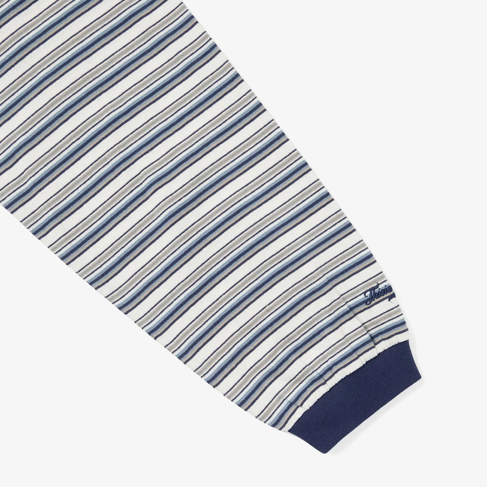 Striped LS Tee Ivory