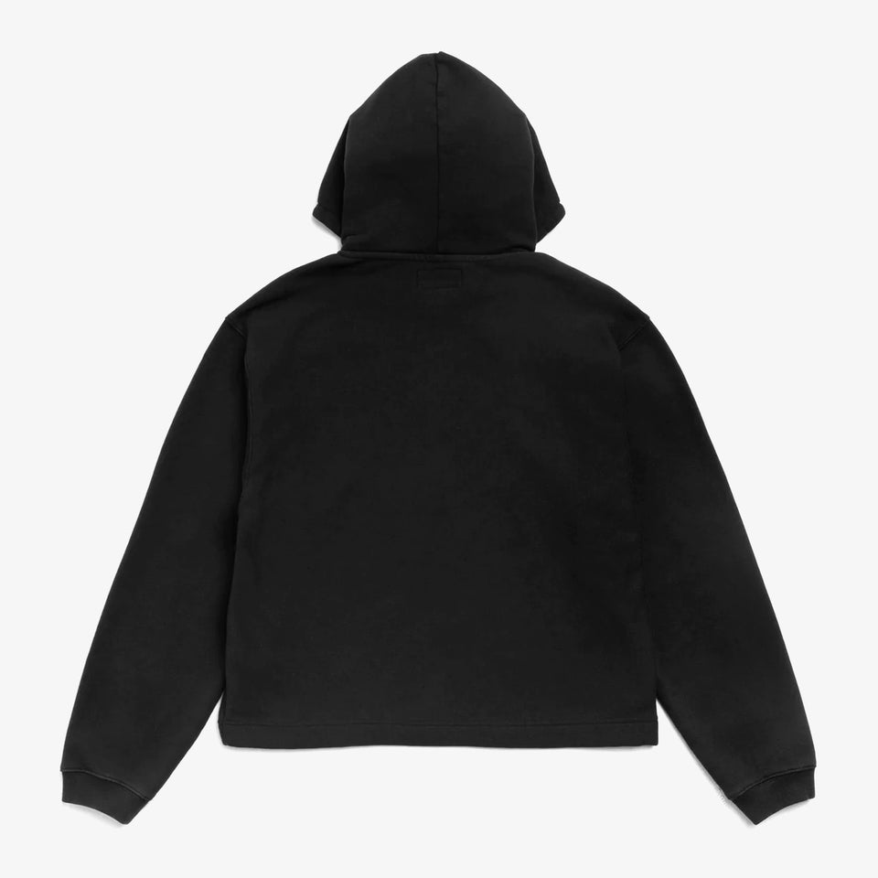 Oval Pullover Hood Black