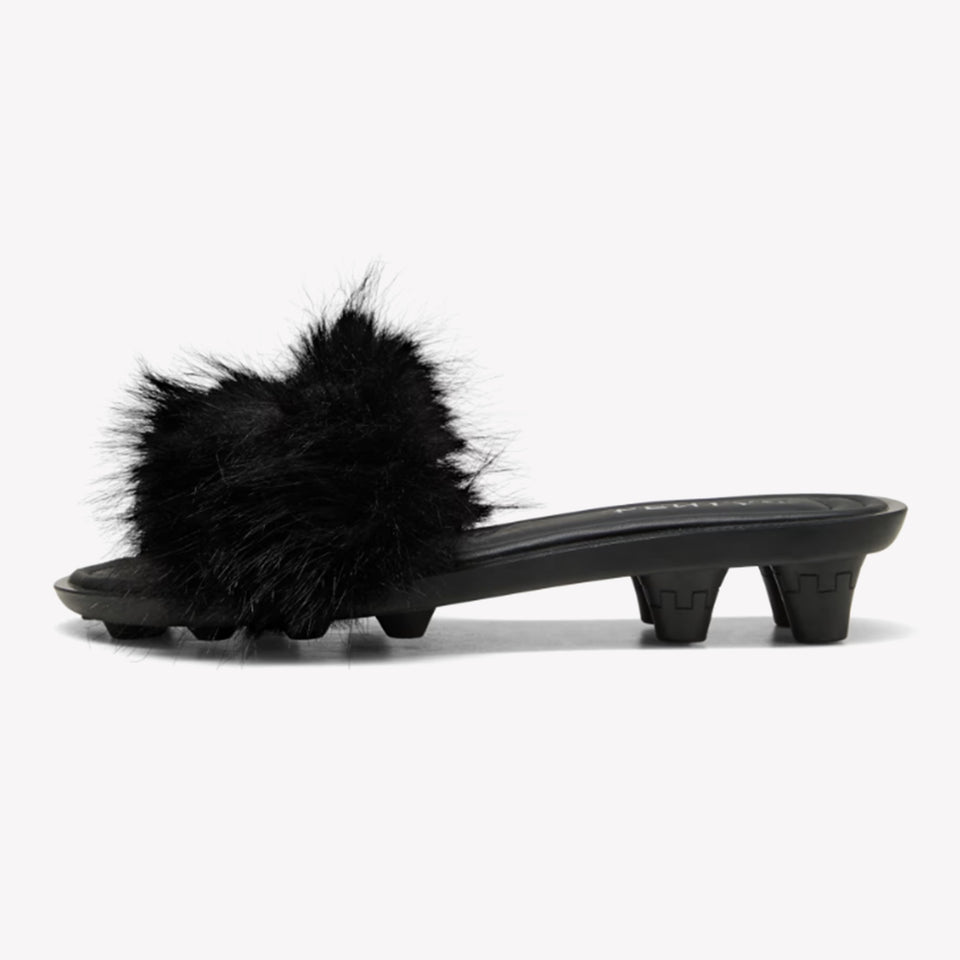 Puma x Fenty Fur Cleat Black