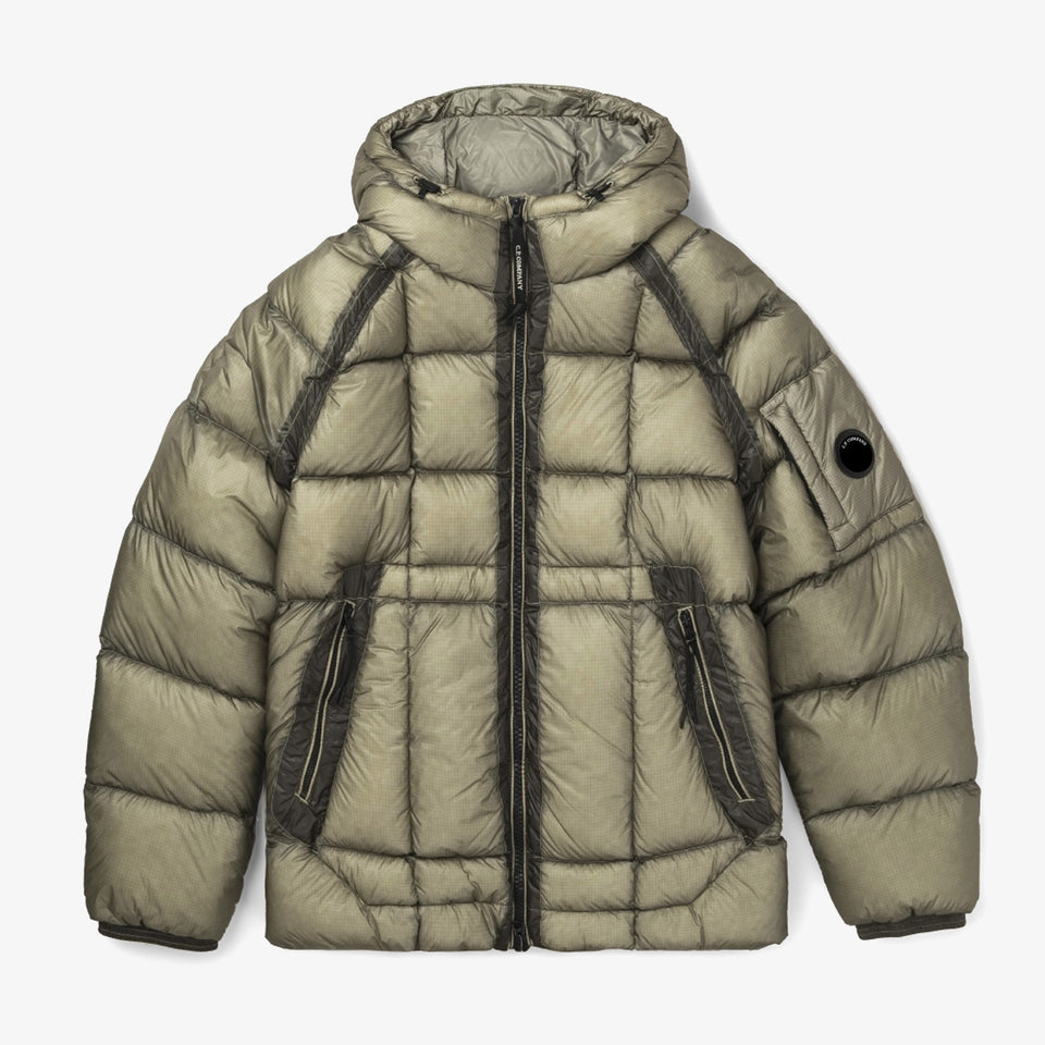 D.D. Shell Hooded Down Jacket Fallen Rock