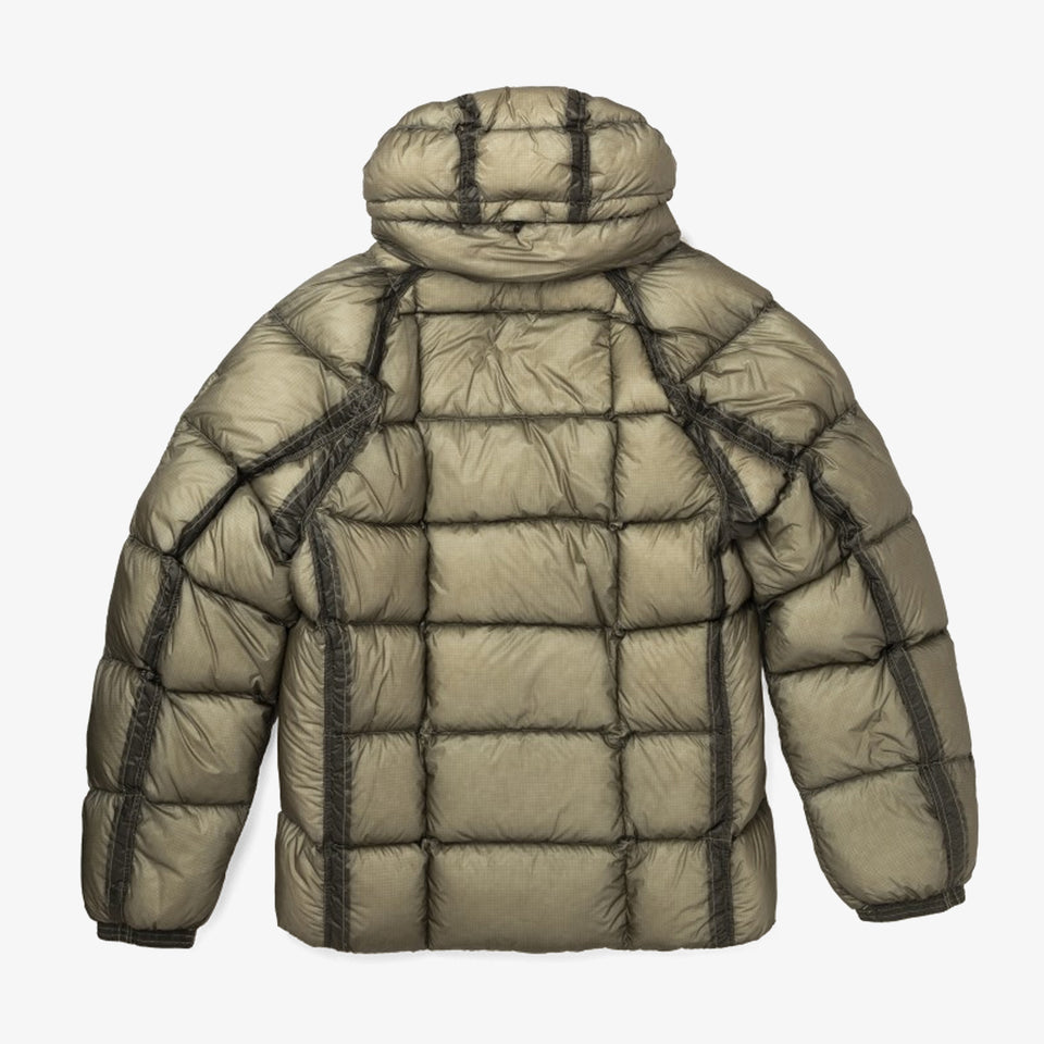 D.D. Shell Hooded Down Jacket Fallen Rock
