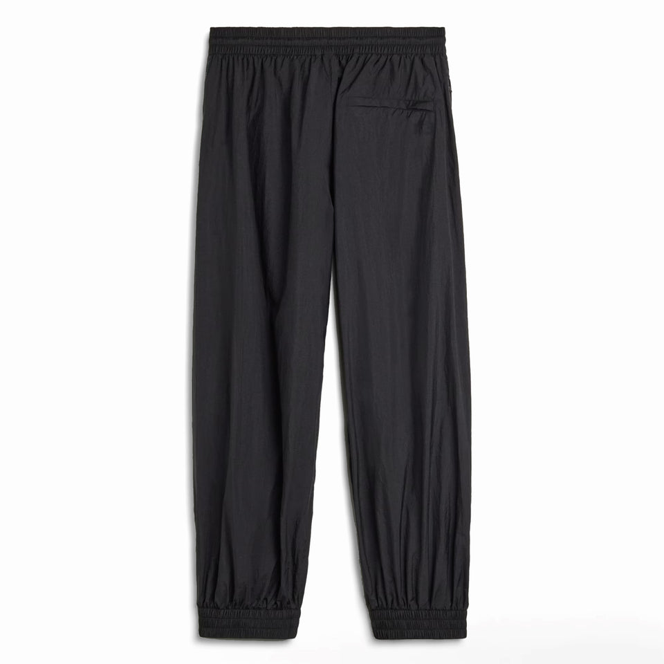 Nylon Track Pants Black