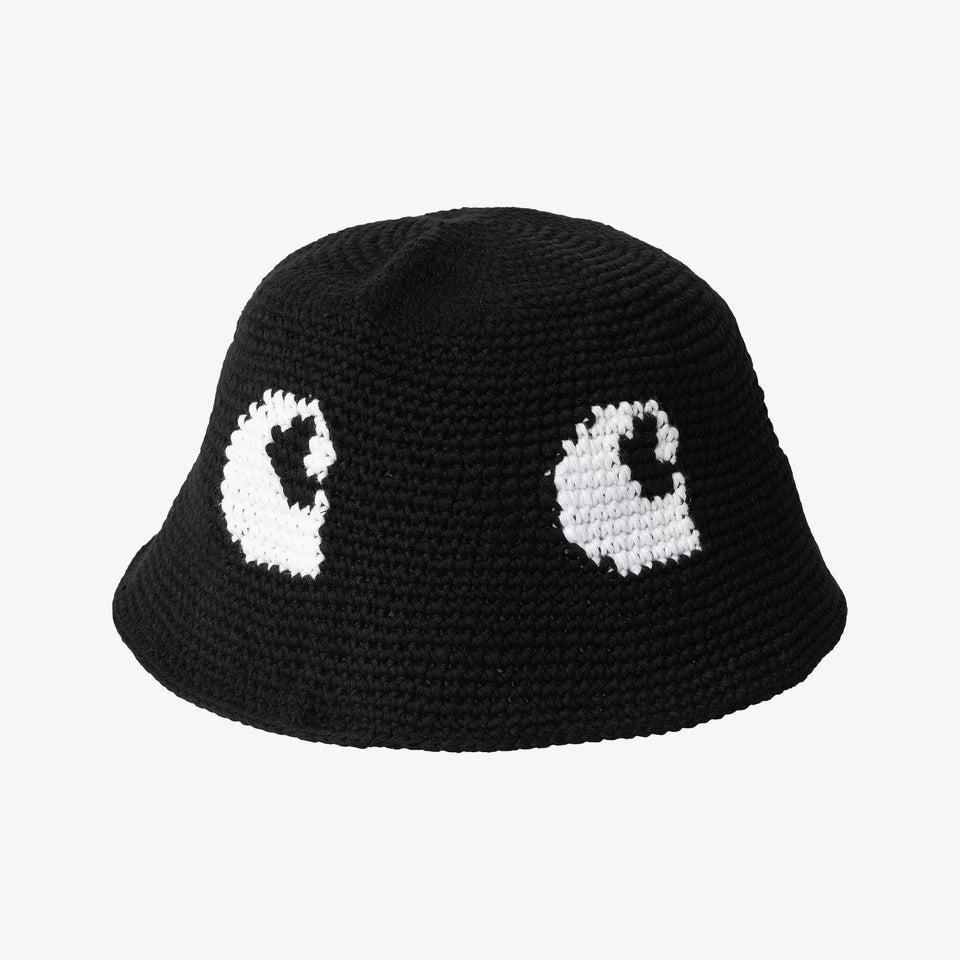 Cane Hat Black