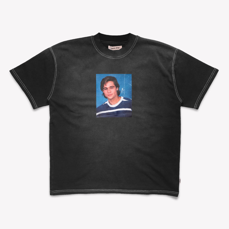 Brad Tee Sun Faded Black