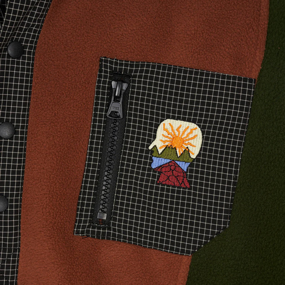 Equipment Ripstop Pullover Jacket Navy