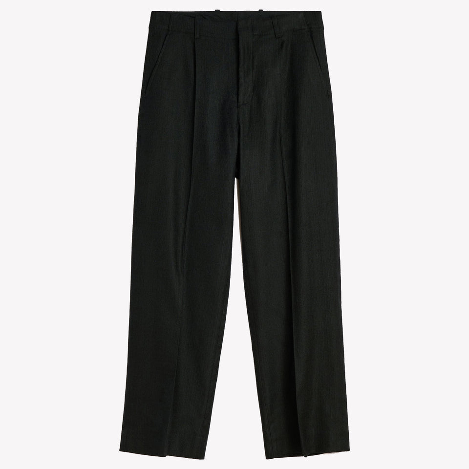 Borrowed Chino Black Stripe