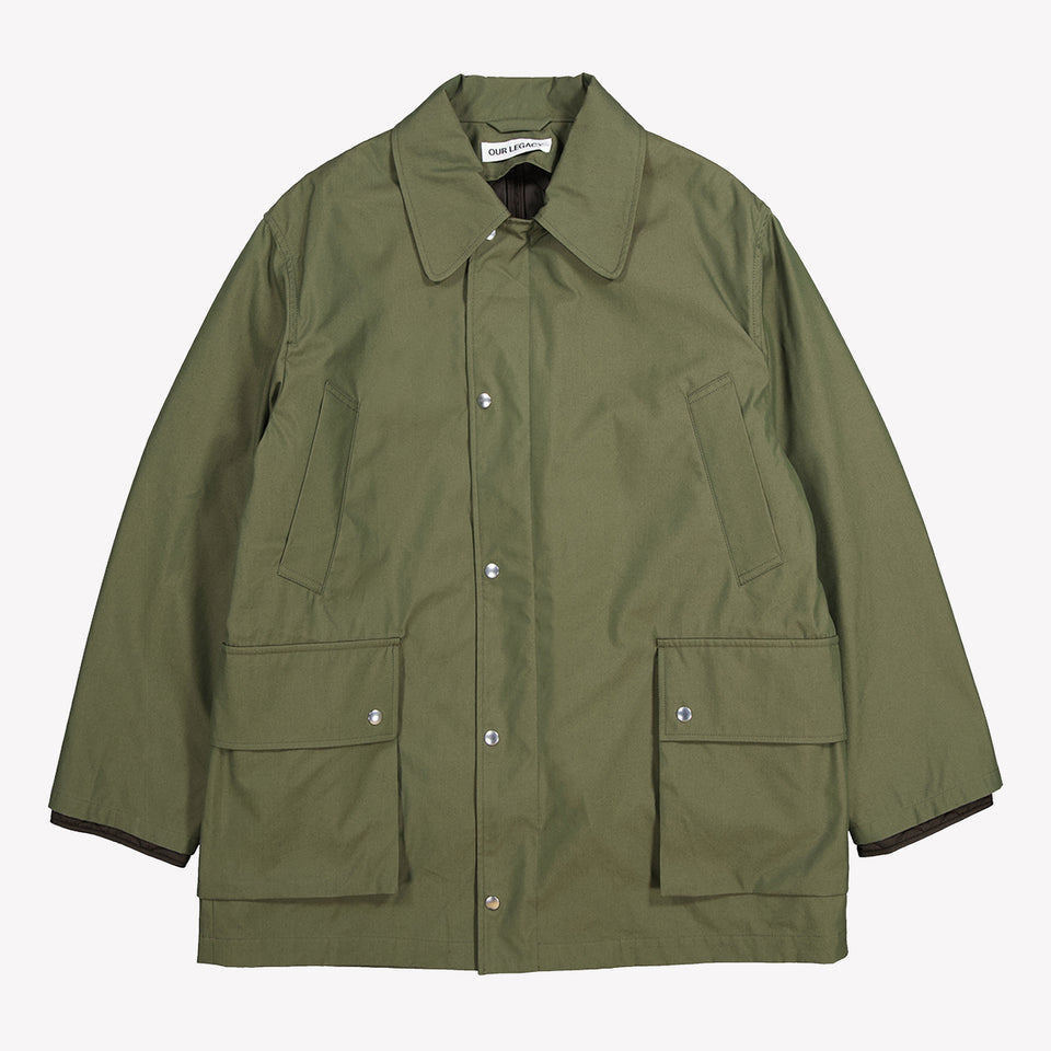 Hunter Jacket Pine Green Technical Panama