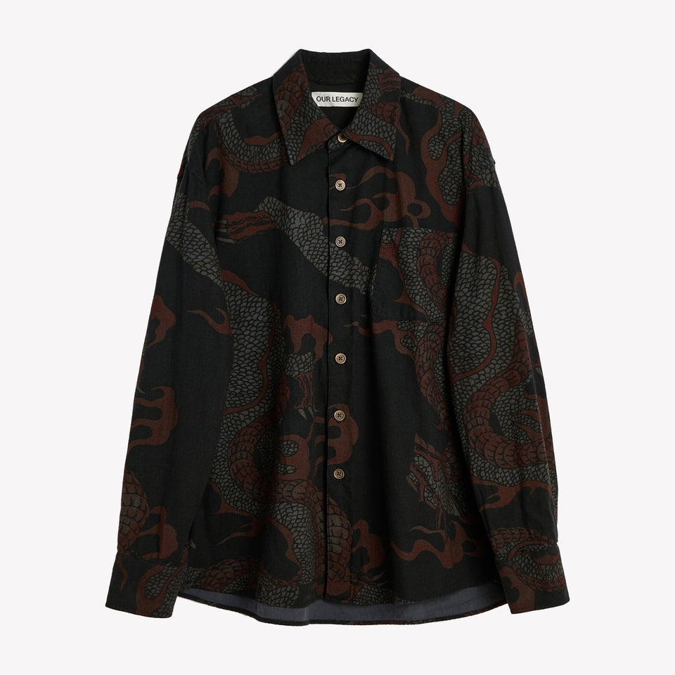 Above Shirt Snake Print