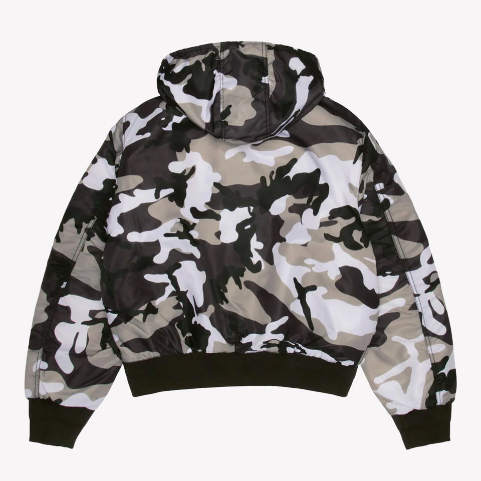 Flight Bomber Snow Camo