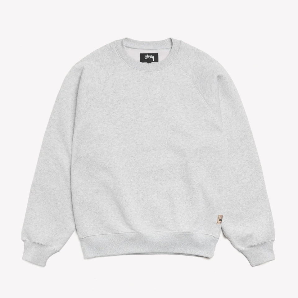Fleece Raglan Crew Ash Heather