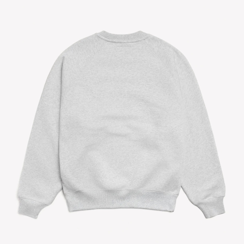 Fleece Raglan Crew Ash Heather