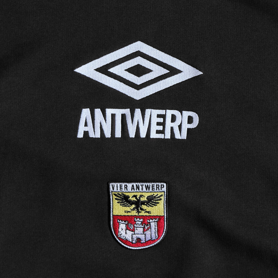 VIER X Umbro Masked Hoodie Washed Black