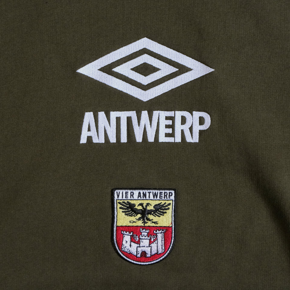 VIER X Umbro Masked Hoodie Green