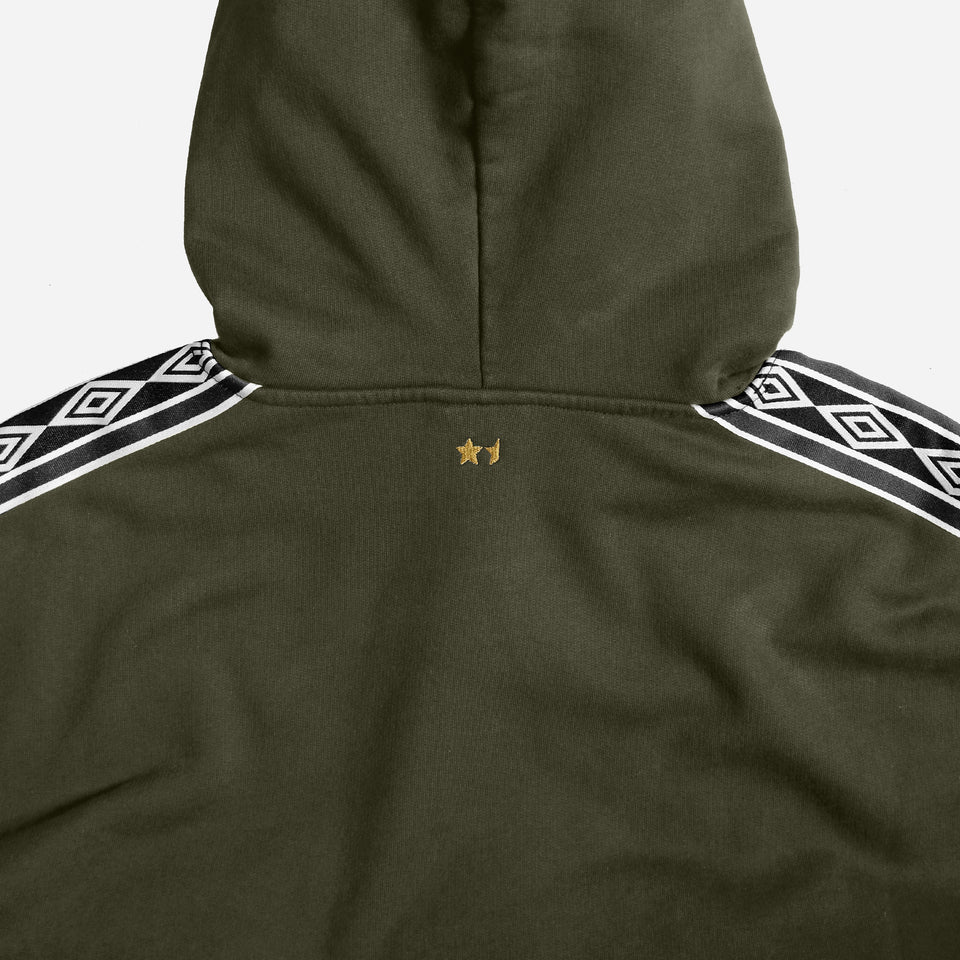 VIER X Umbro Masked Hoodie Green
