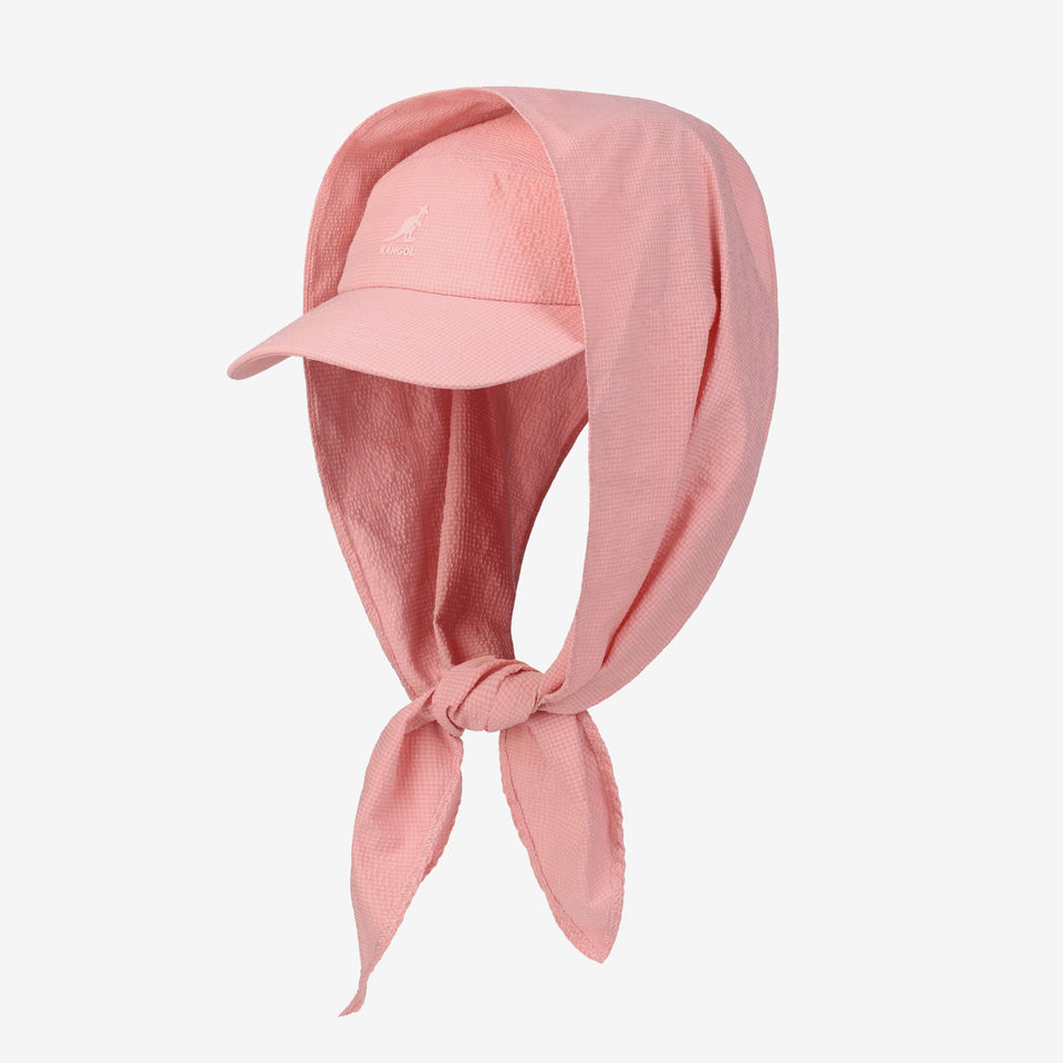 Seersucker Drape 5-panel Pink