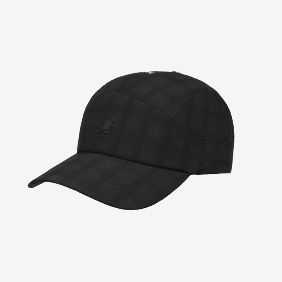 Seersucker Drape 5-panel Black