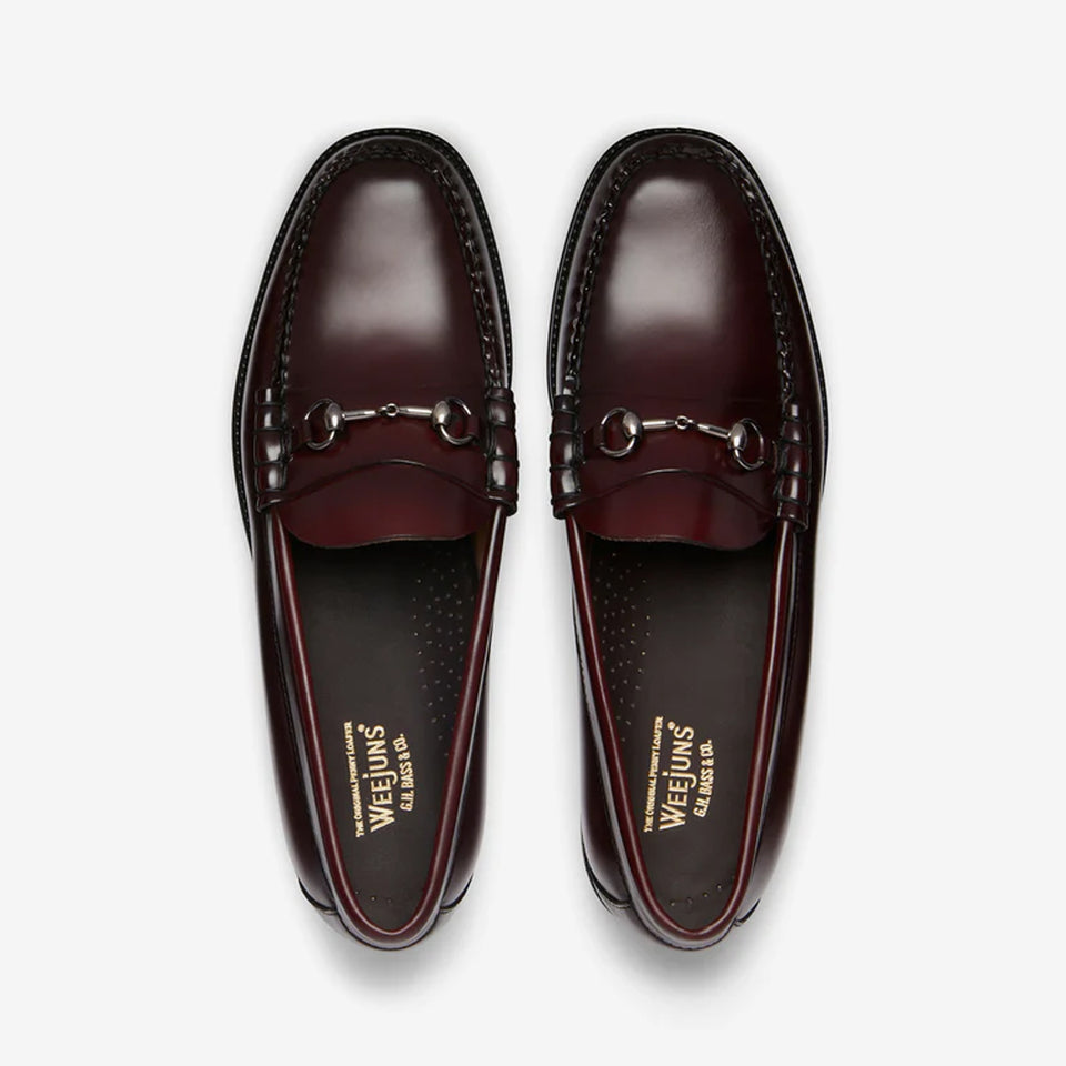 Easy Weejuns Lincoln Penny Loafers Wine Leather