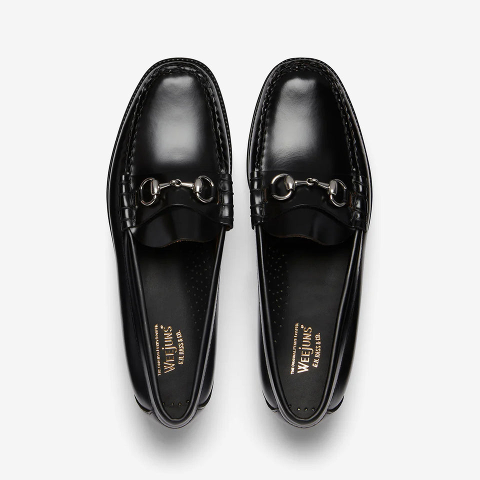 Easy Weejuns Lincoln Penny Loafers Black Leather