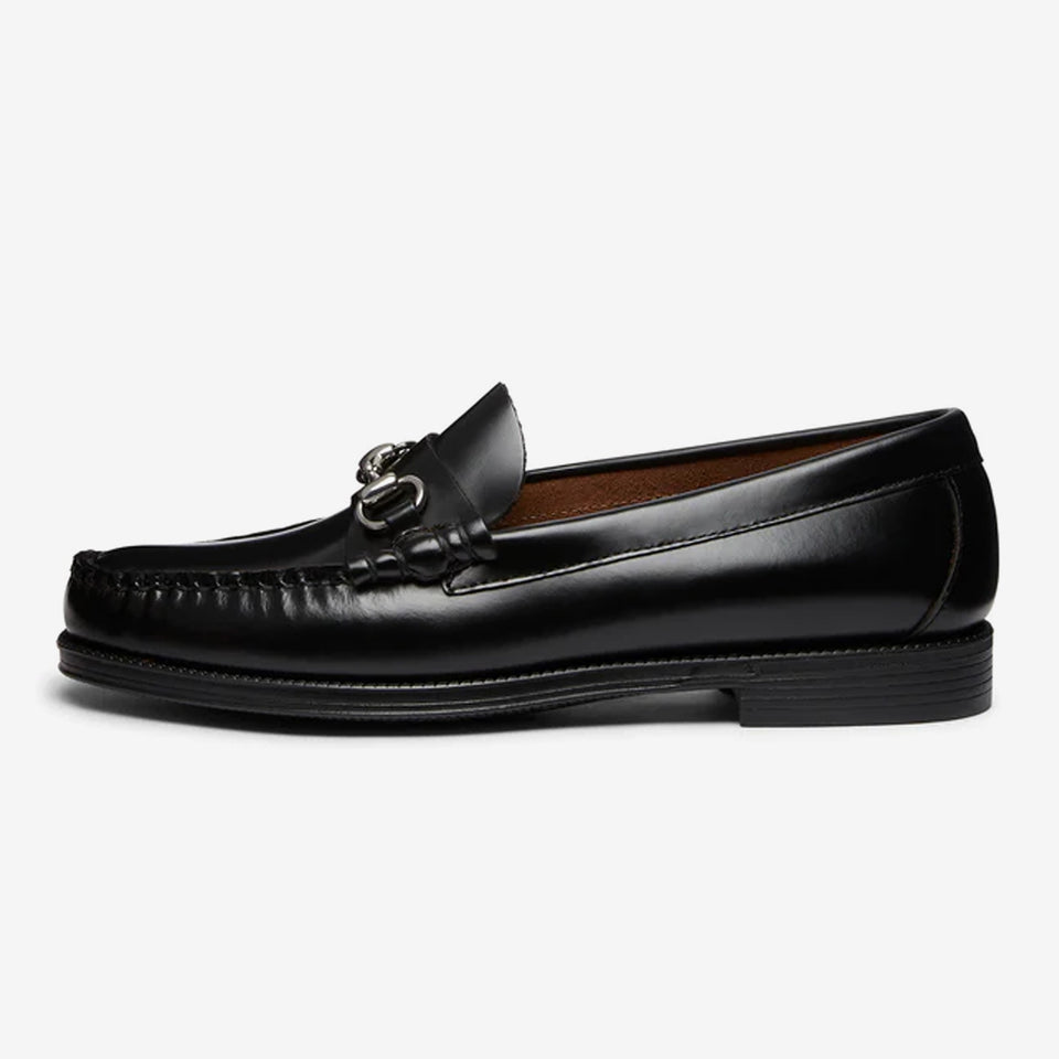 Easy Weejuns Lincoln Penny Loafers Black Leather