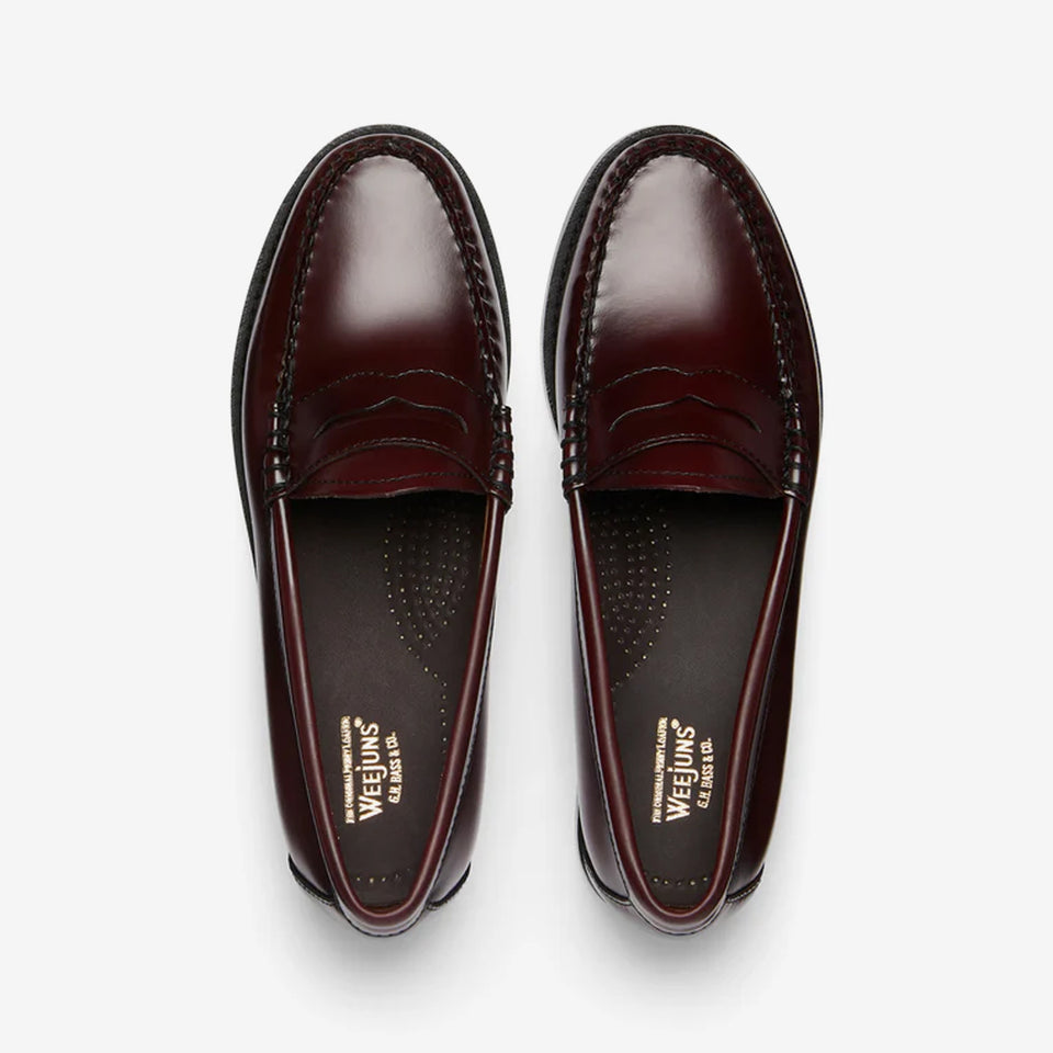 Womens' Weejuns Penny Loafers Wine Leather
