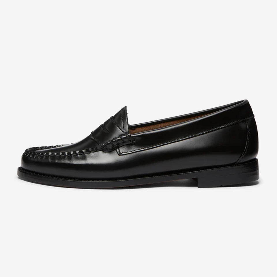 Womens' Weejuns Penny Loafers Black Leather