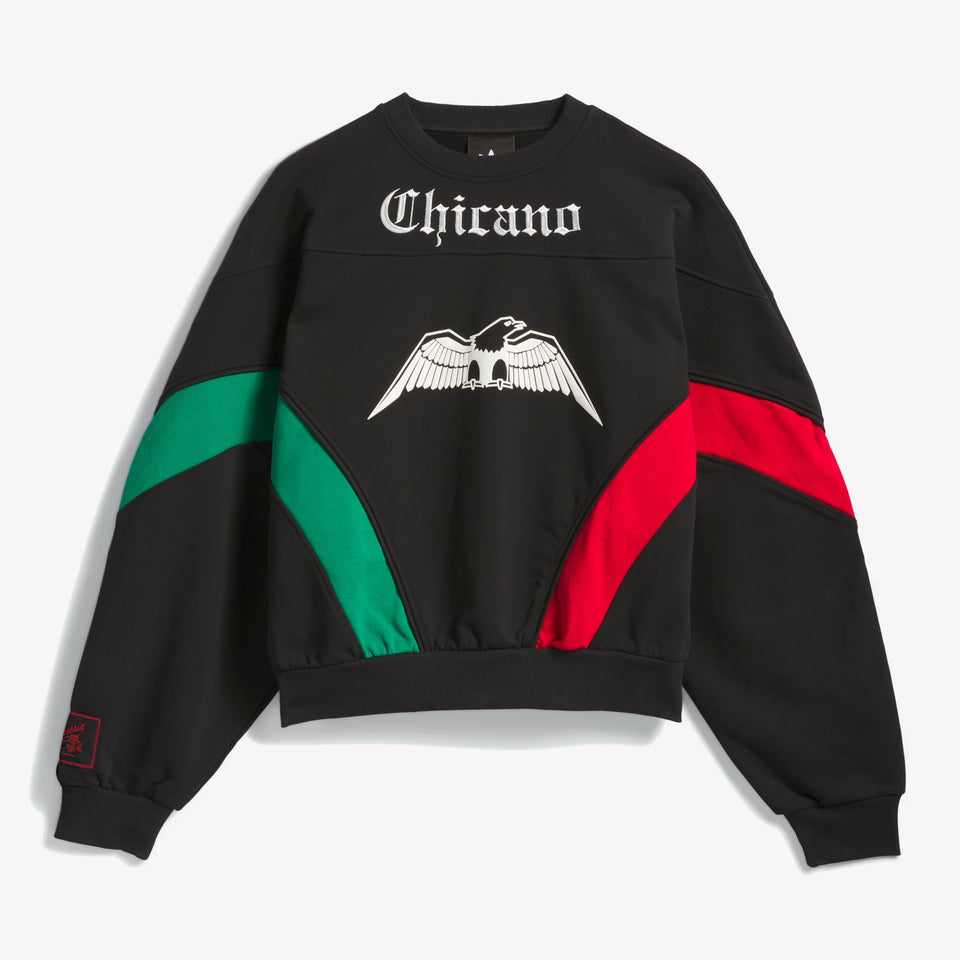 x Willy Chavarria BBall crewneck Black