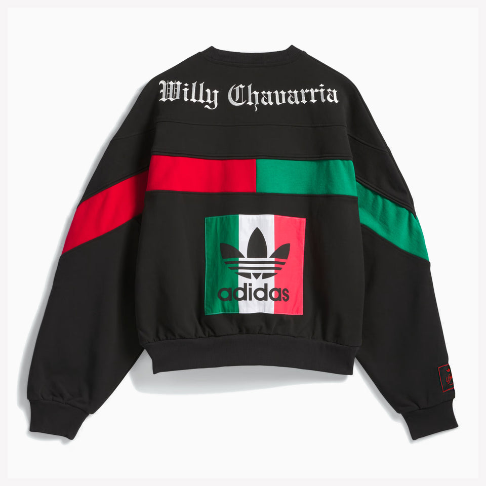x Willy Chavarria BBall crewneck Black