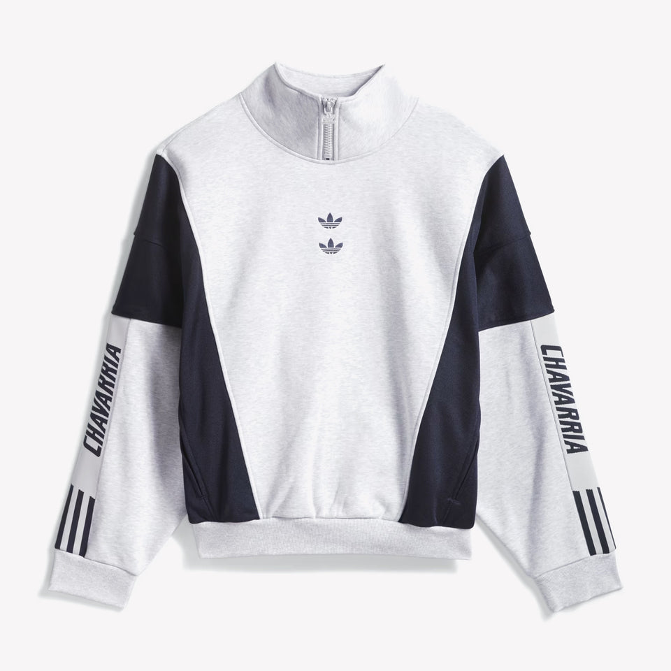 x Willy Chavarria Watsonville Mockneck Grey