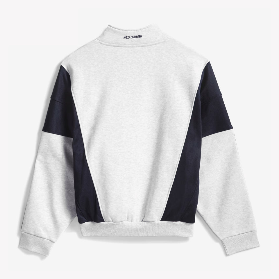 x Willy Chavarria Watsonville Mockneck Grey