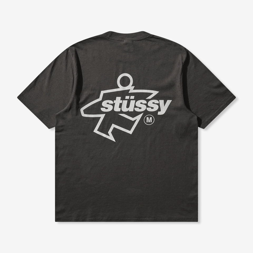 Surf Size Pigment Dyed Tee Faded Black