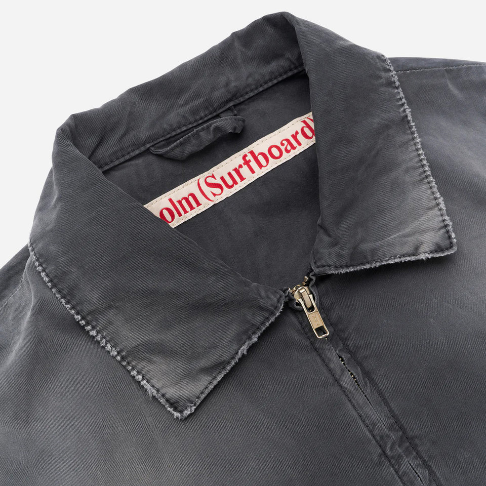 Sunfaded Cotton Logo Jacke