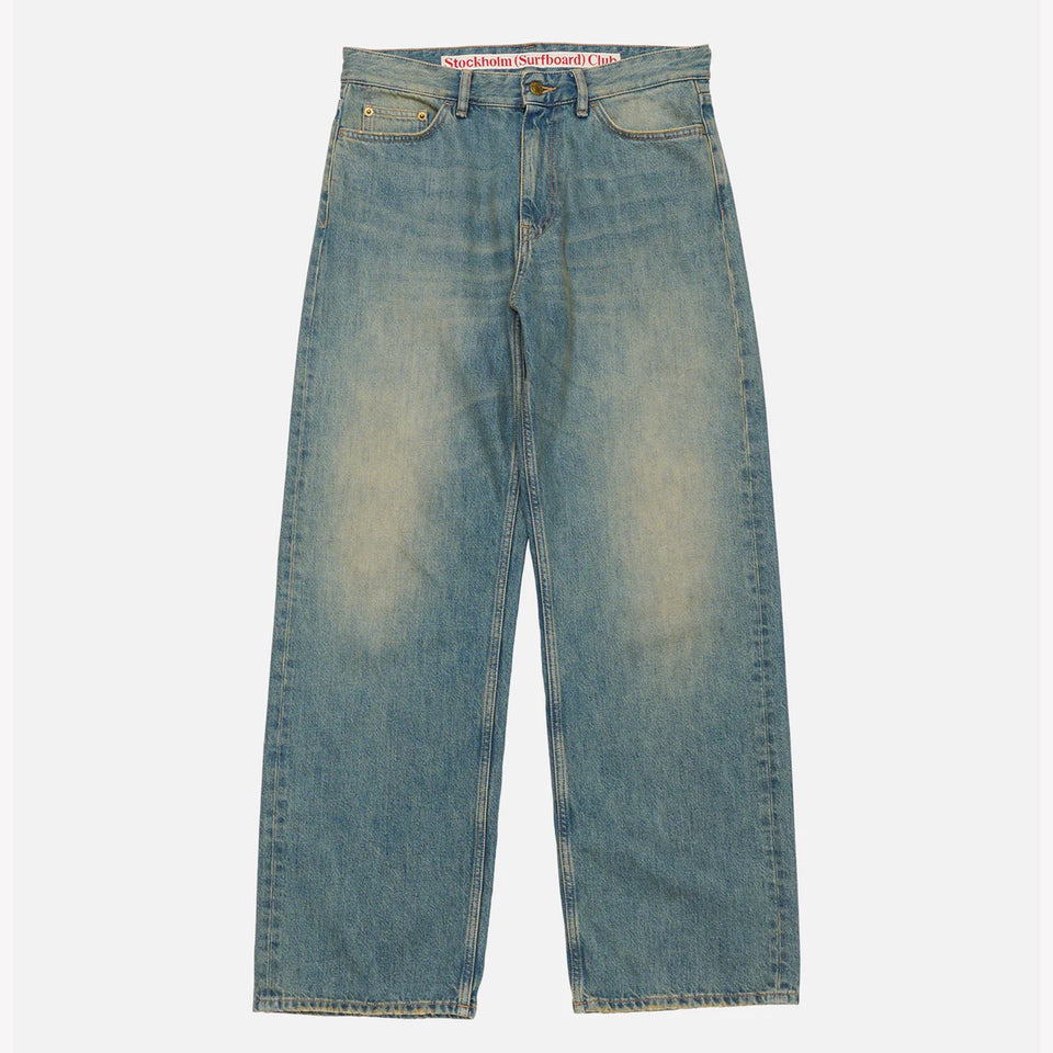 Embroidered Regular Fit Jeans