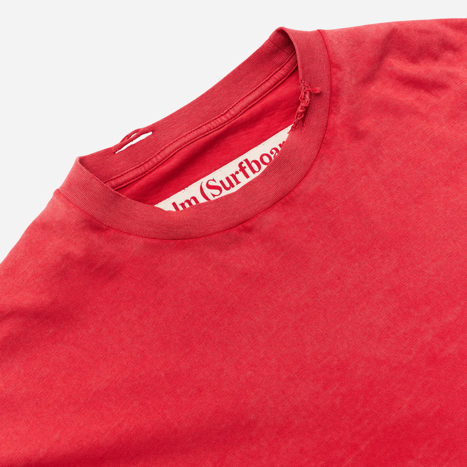 Layer Box Tee Signature Red
