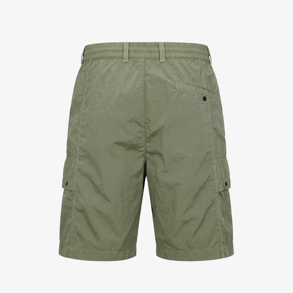 Bermuda Cargo In Chrome - R Moss Gray