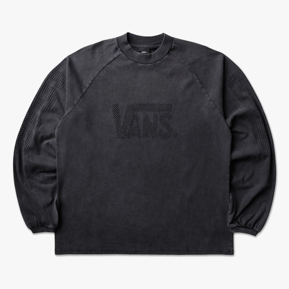 A.O.D. By Slam Jam Lasered Longsleeve Black