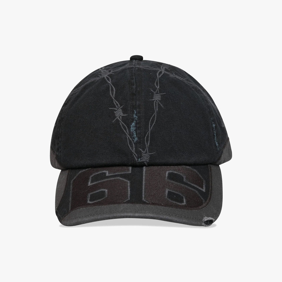 A.O.D. By Slam Jam Star Cap Black