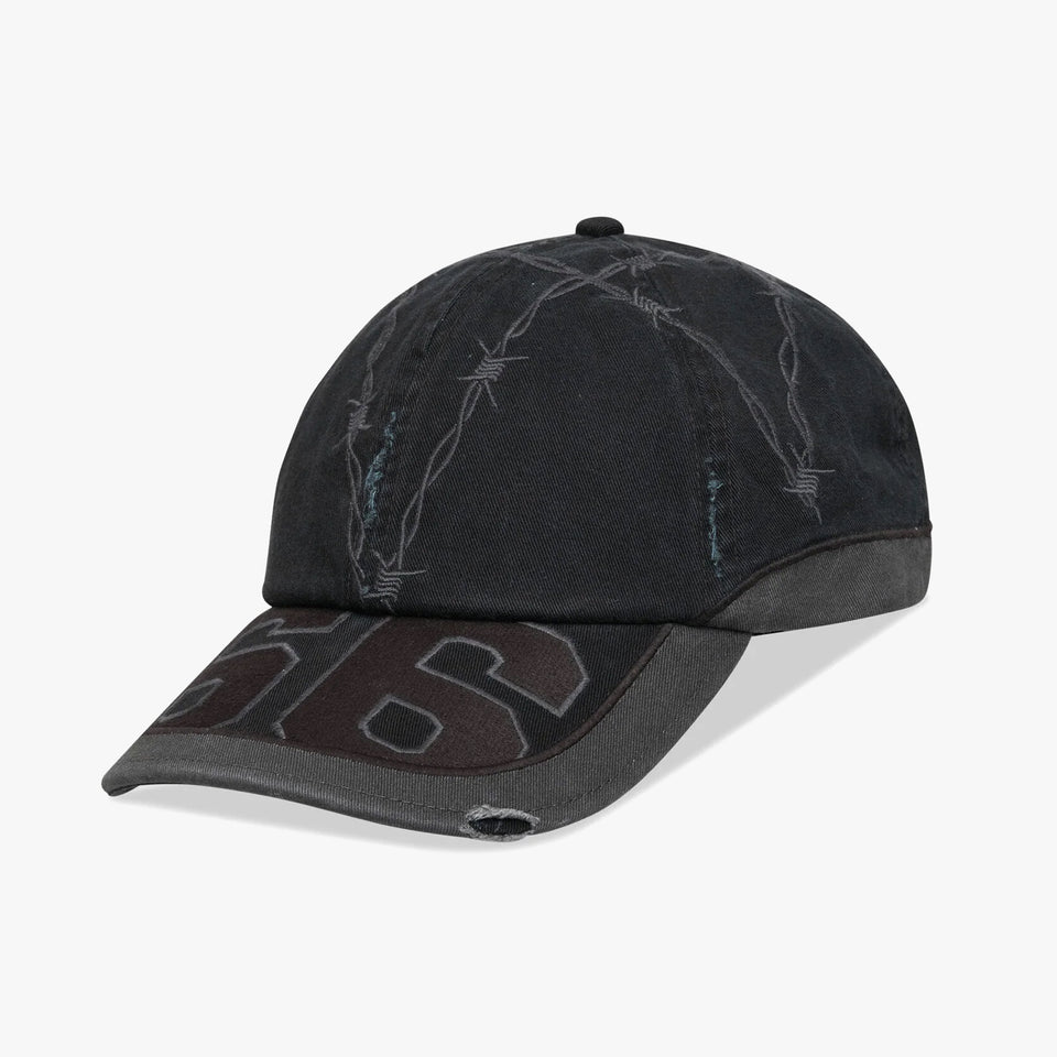 A.O.D. By Slam Jam Star Cap Black