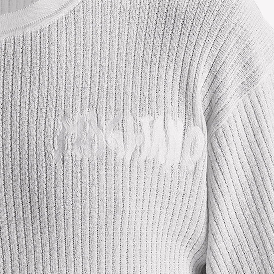 Waffle Tee White
