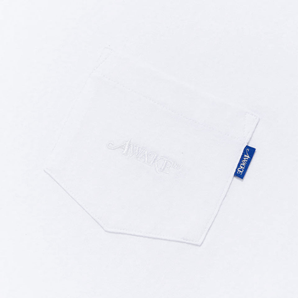 Pocket SS Tee White