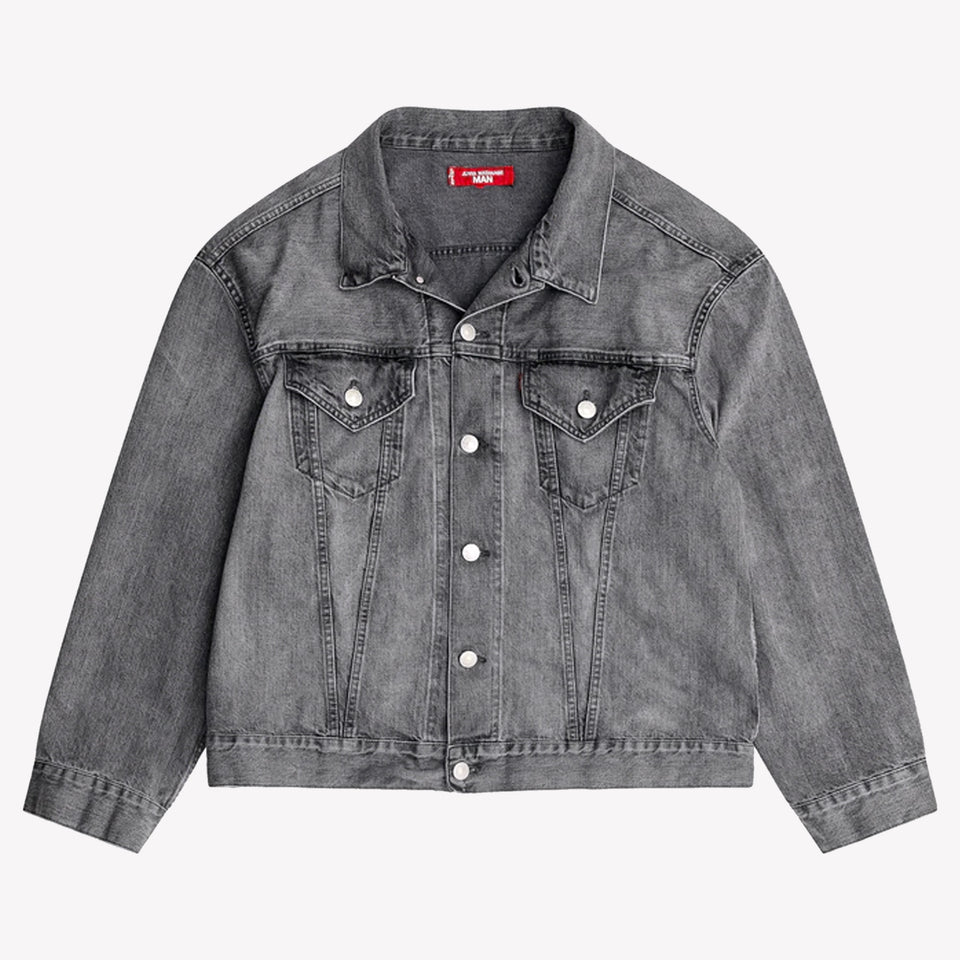 x Levi's Selvedge Denim Jacket Grey