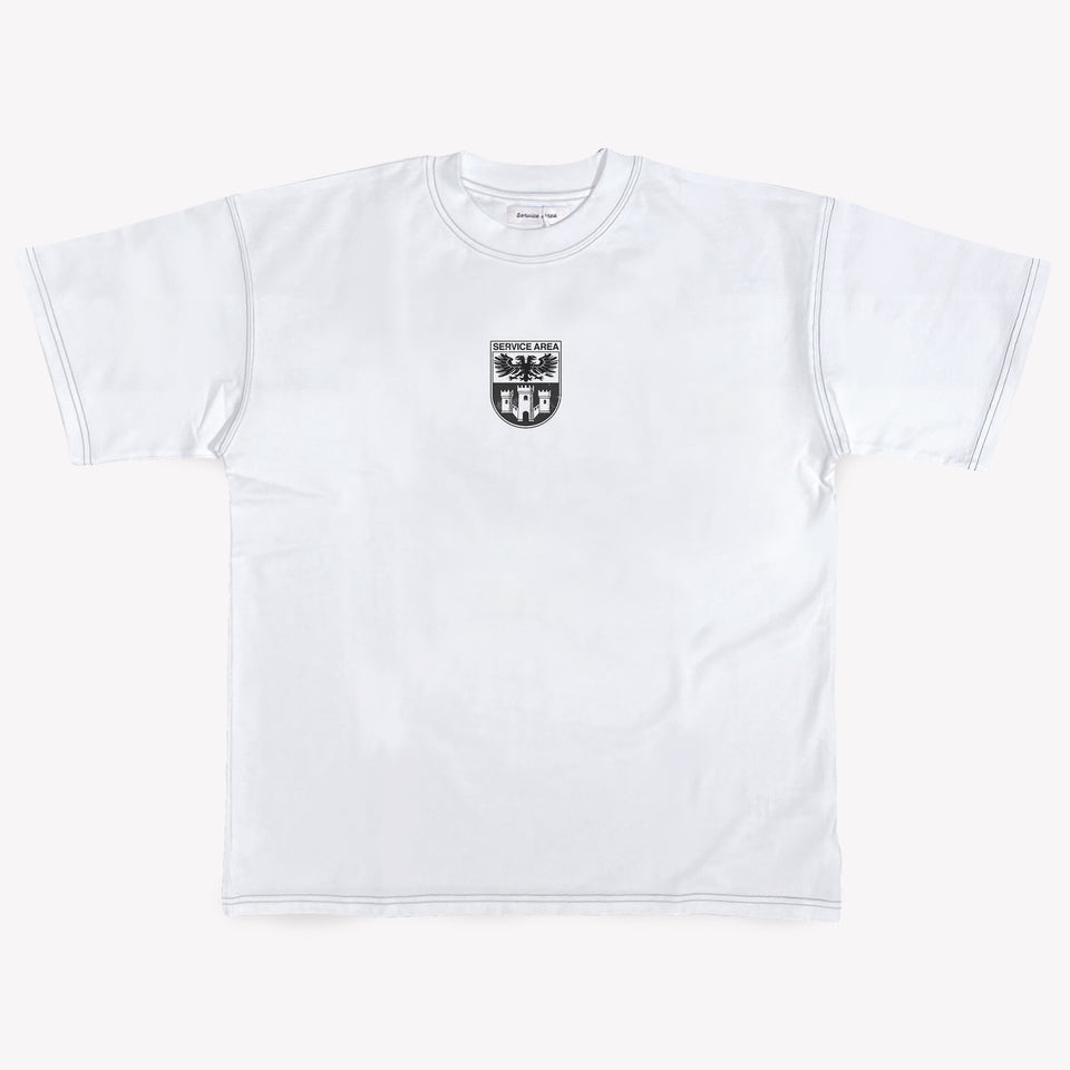 Antwerp crest Tee White