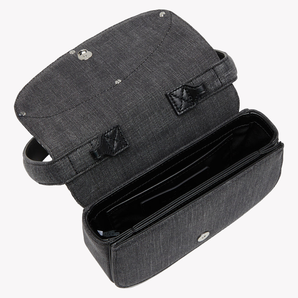 1DR SHOULDER BAG WASHED BLACK