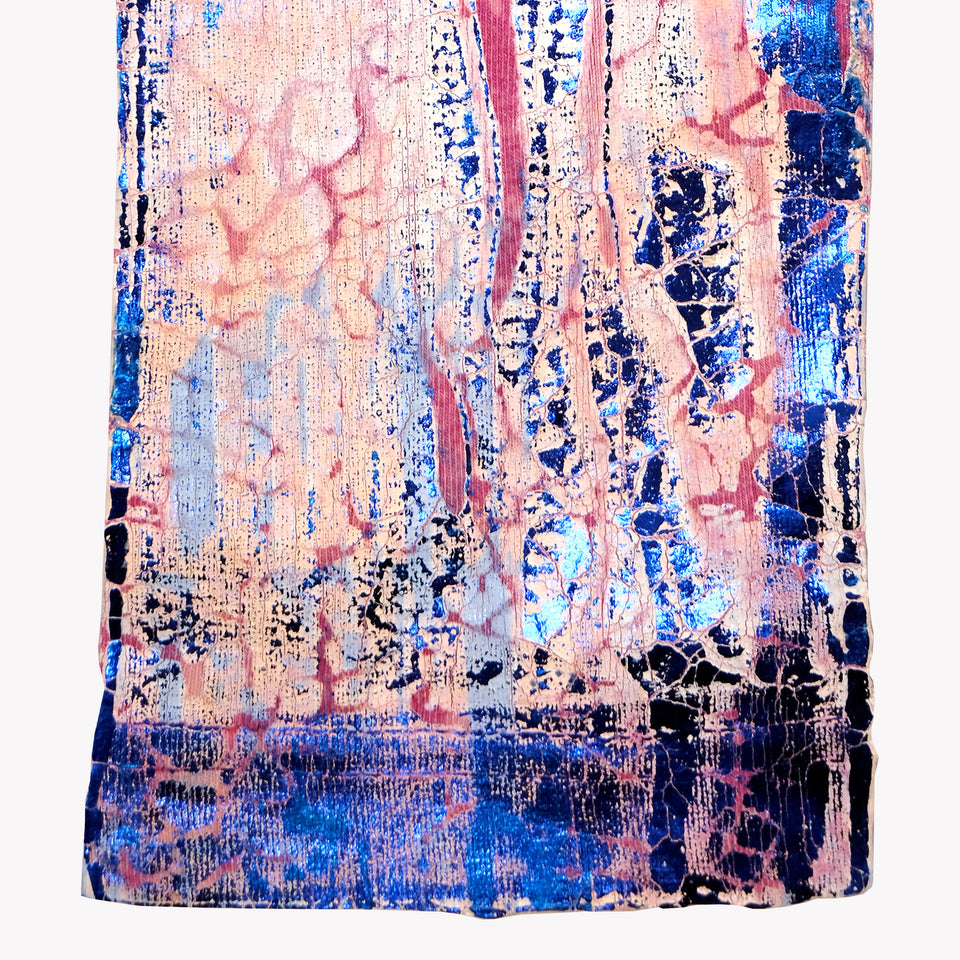 OVERPRINTED JERSEY TOP