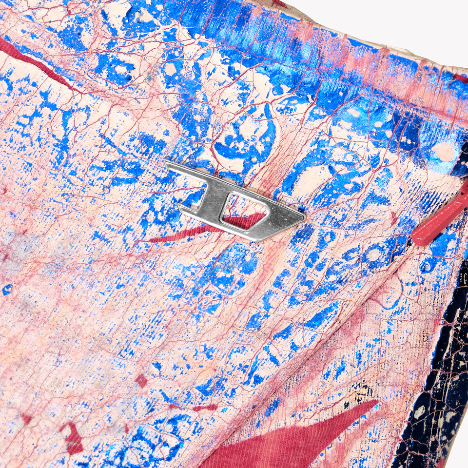 OVERPRINTED MINI SKIRT