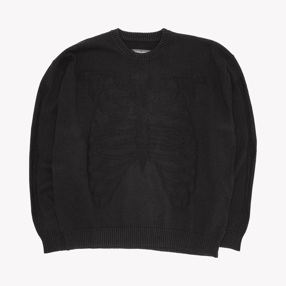 Skeleton Sweater Black